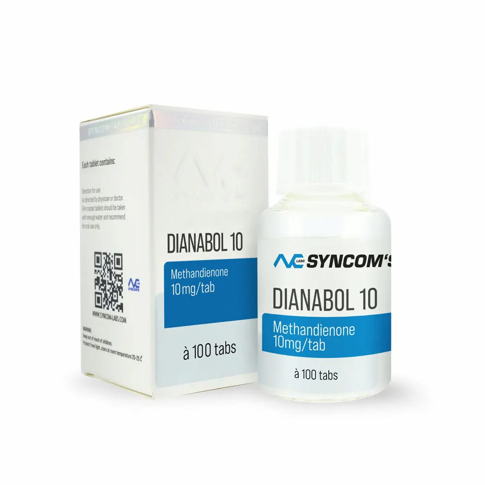 Methandienone – Dianabol [10mg/100tabs] | Syncom Labs